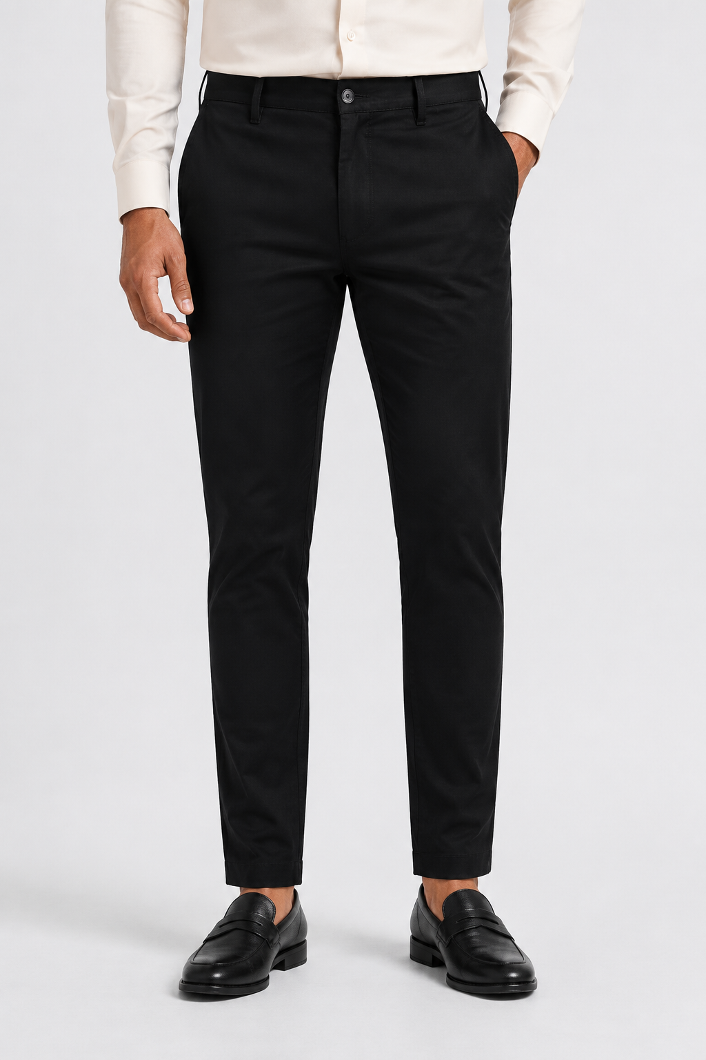 Jet Black Giza Trouser