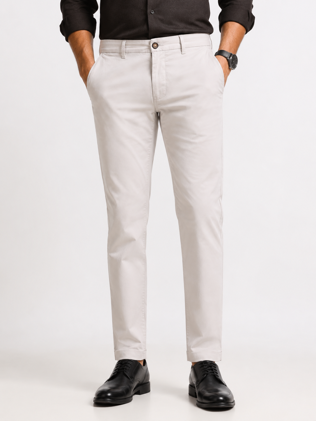 White Twill Trouser
