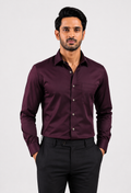 Deep Merlot Formal Shirt