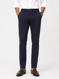 Dark Blue Cotton Trousers