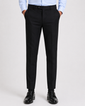 Carbon Black 4-Way Stretch Formal Trouser