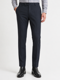 Dark Blue 4-Way Stretch Formal Trouser