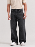 Carbon Black Baggie Fit Denim