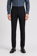 Black Essential Stretch Formal Pant