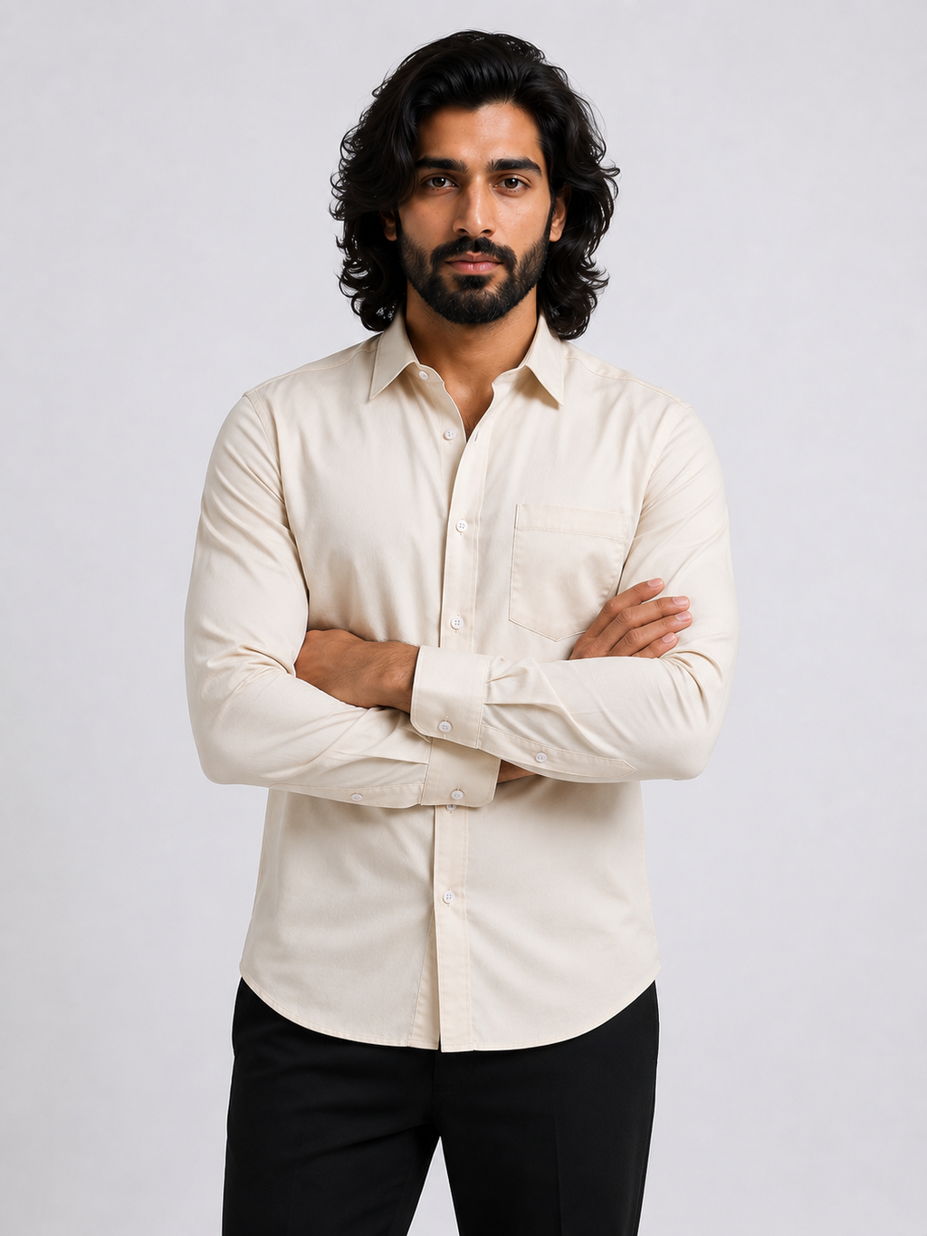 Champagne Luster Signature Shirt