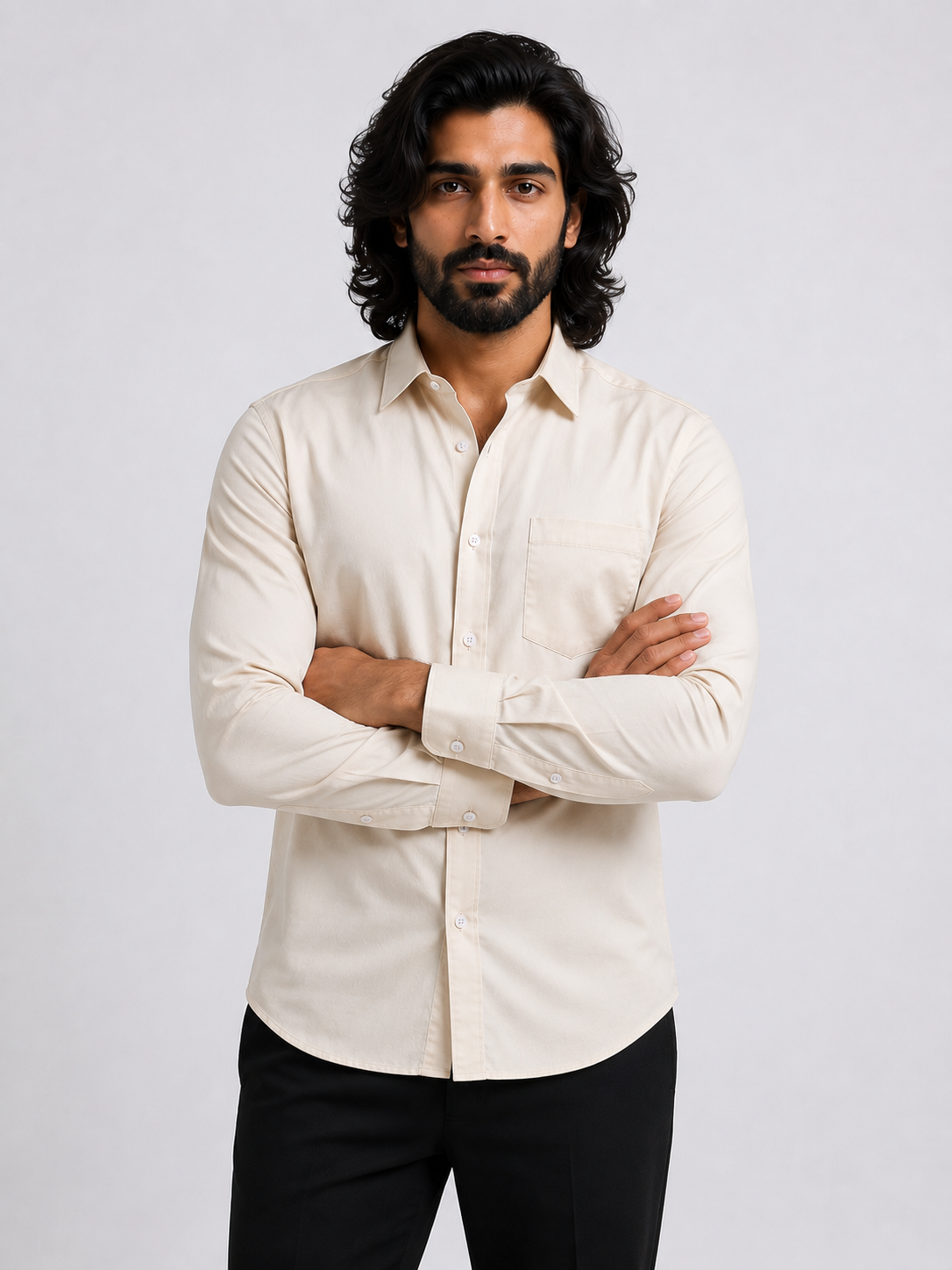 Champagne Luster Signature Shirt