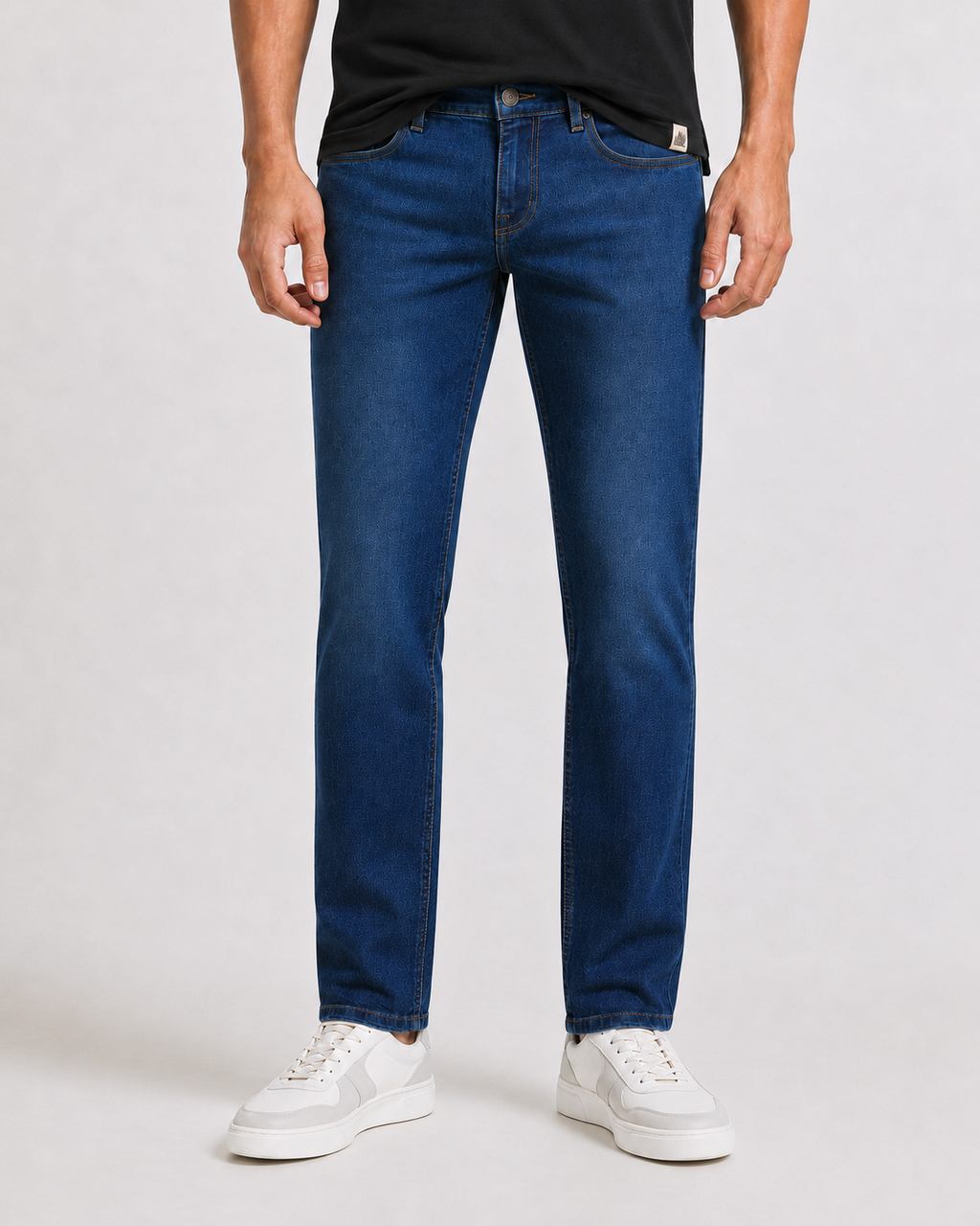 Dark Blue Slim Fit Denim