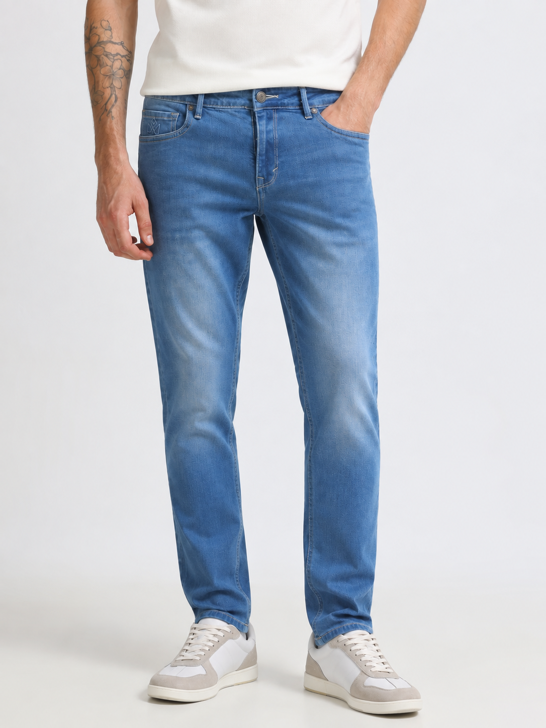 Blue Slim Fit Denim