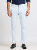 Pearl Grey Stretch Trouser