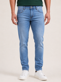 Light Blue Slim Fit Denim