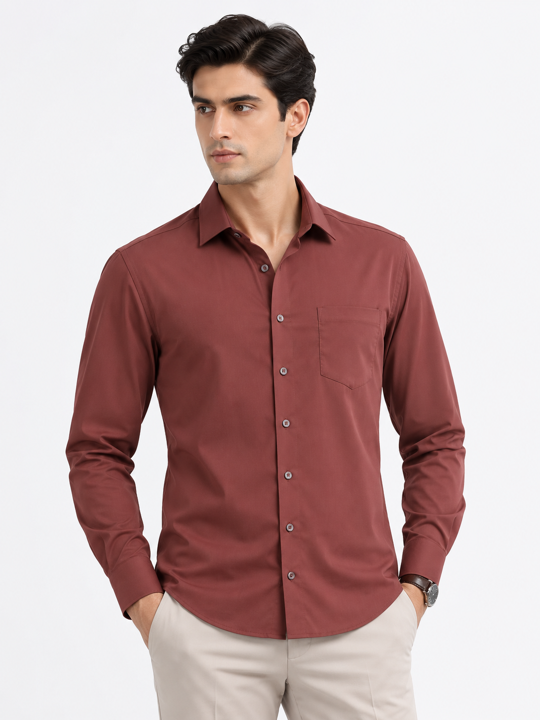 Marsala Royale Signature Shirt