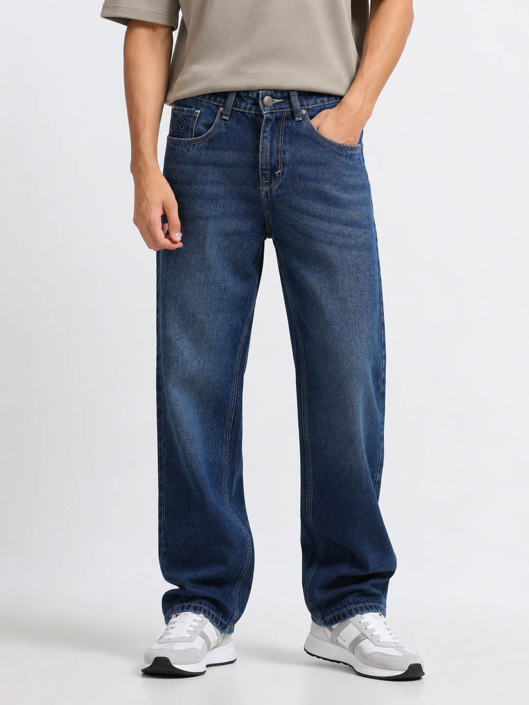 Coastal Blue Baggie Fit Denim