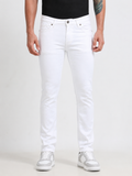 White Slim Fit Denim