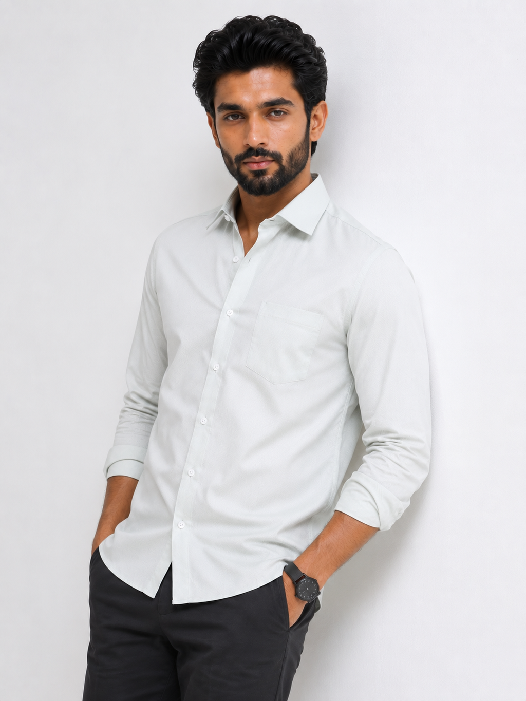 Frost Grain Artisan Shirt