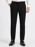 Indo Black Lachka Stretch Formal Trouser