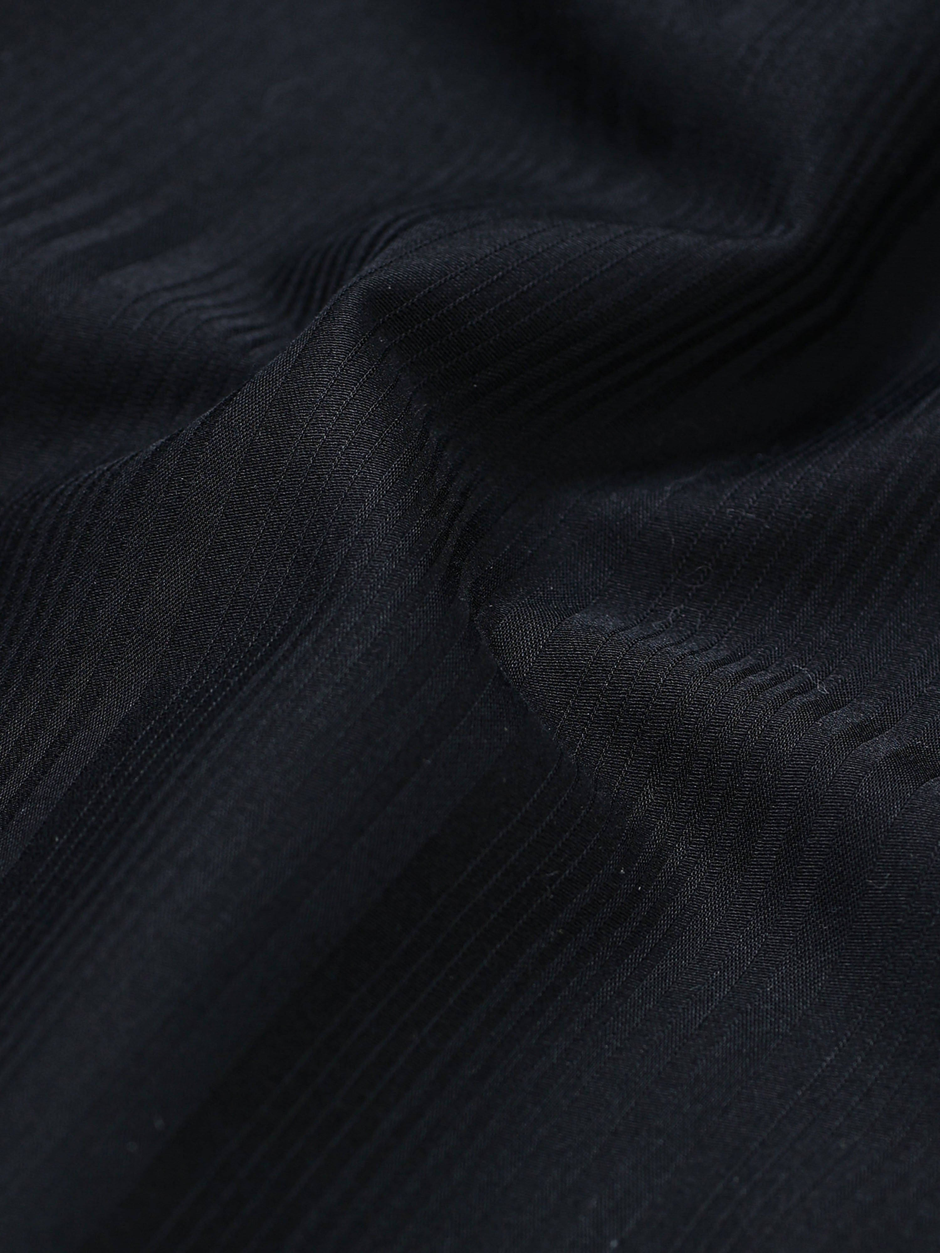 Midnight Linear Signature Jacquard Shirt