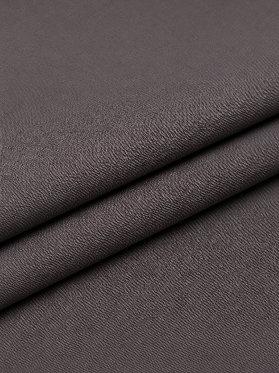 Cement Grey Cotton Trouser