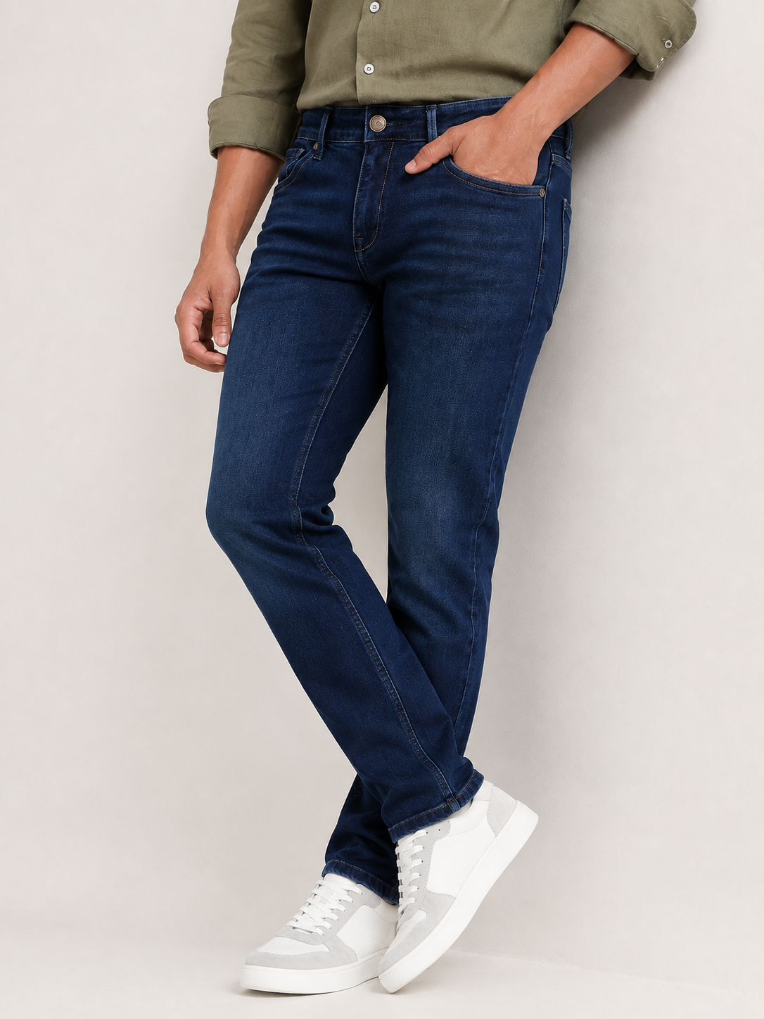 Indigo Blue Slim Fit Denim