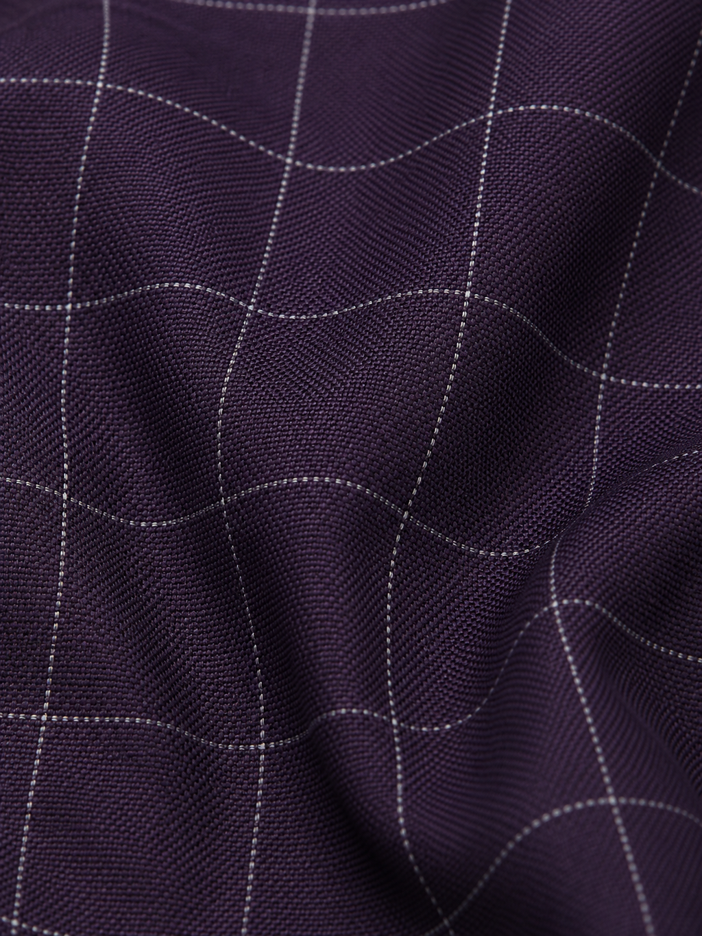 Aubergine Tectonic Jacquard Shirt