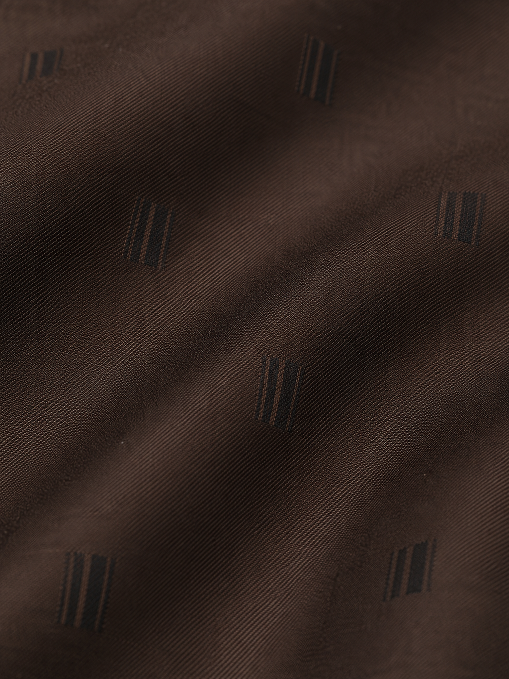 Mocha Luxe Jacquard Shirt