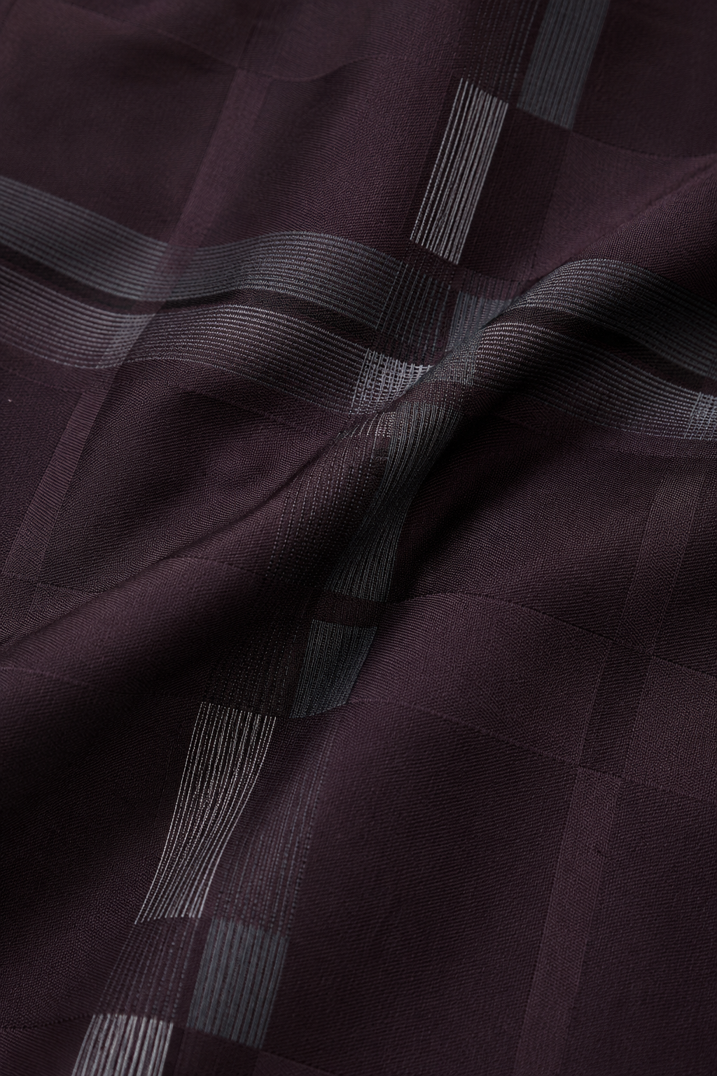 Espresso Checker Jacquard Shirt