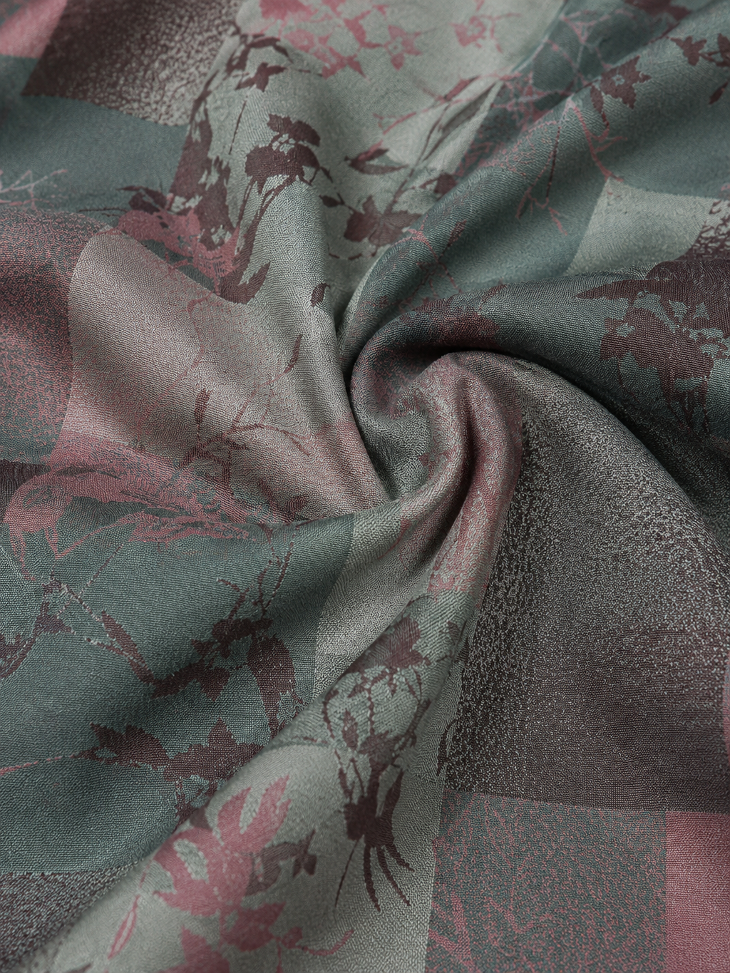 Abstract Forest Jacquard Shirt