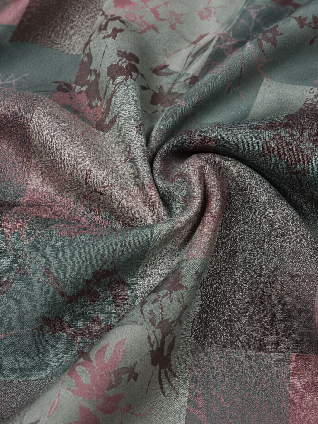 Abstract Forest Jacquard Shirt