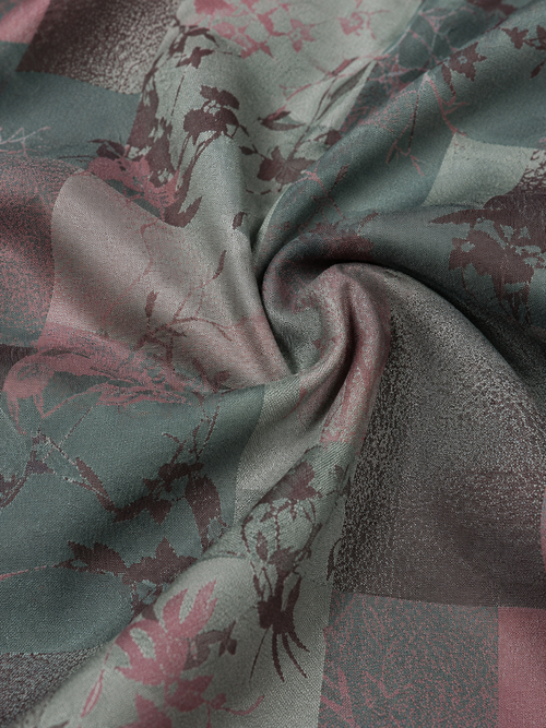 Abstract Forest Jacquard Shirt