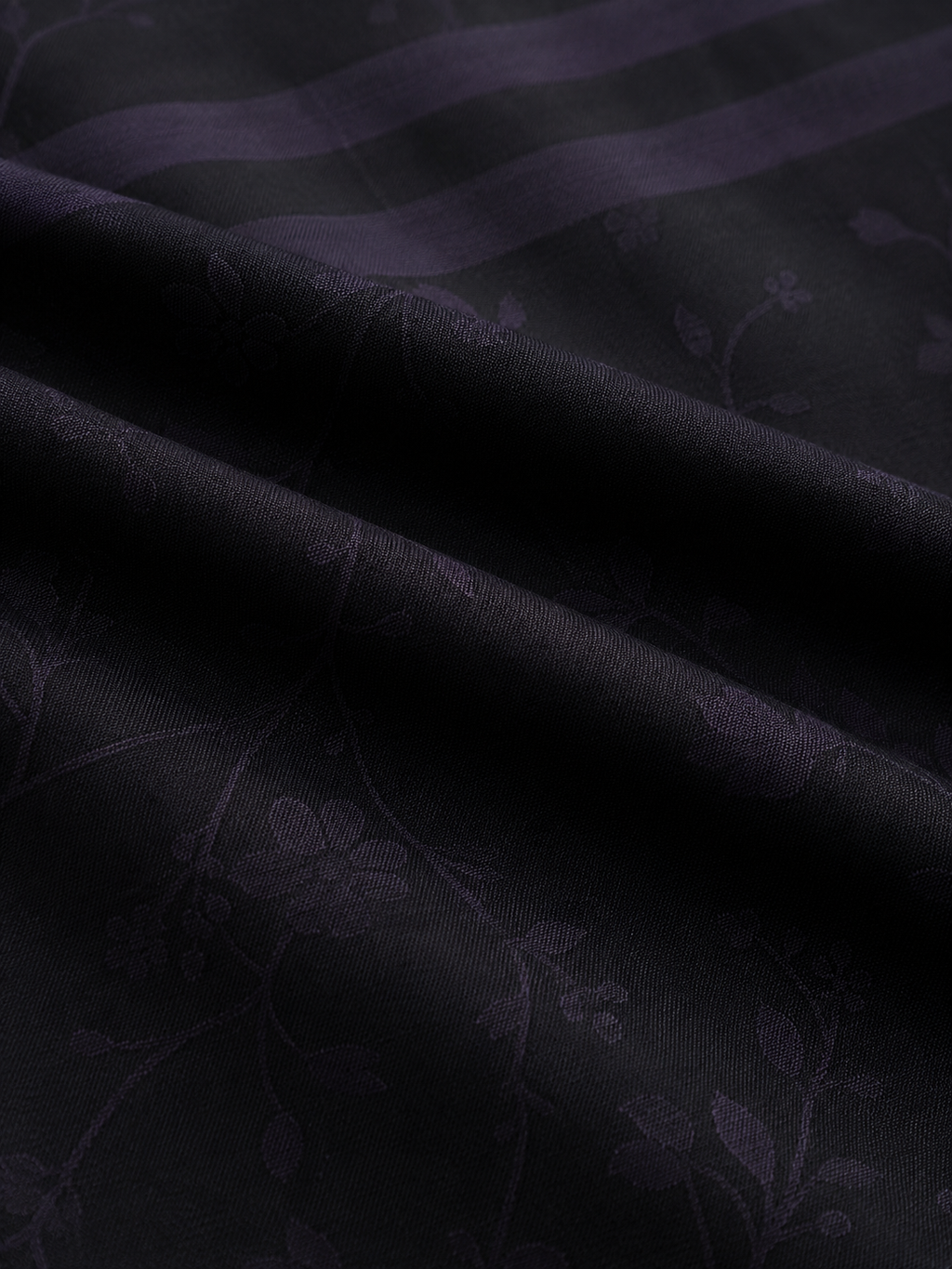 Midnight Grid Jacquard Shirt