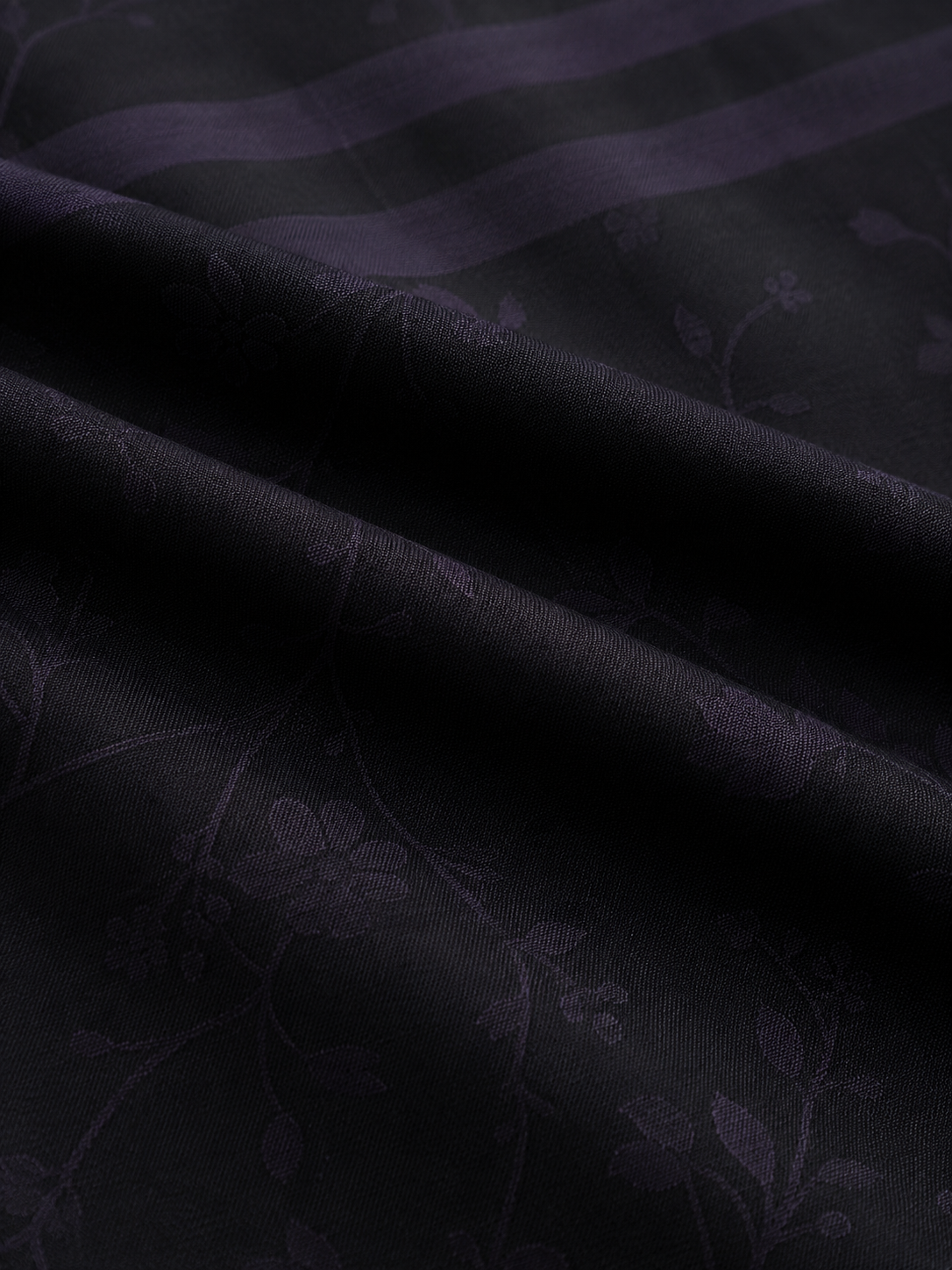 Midnight Grid Jacquard Shirt
