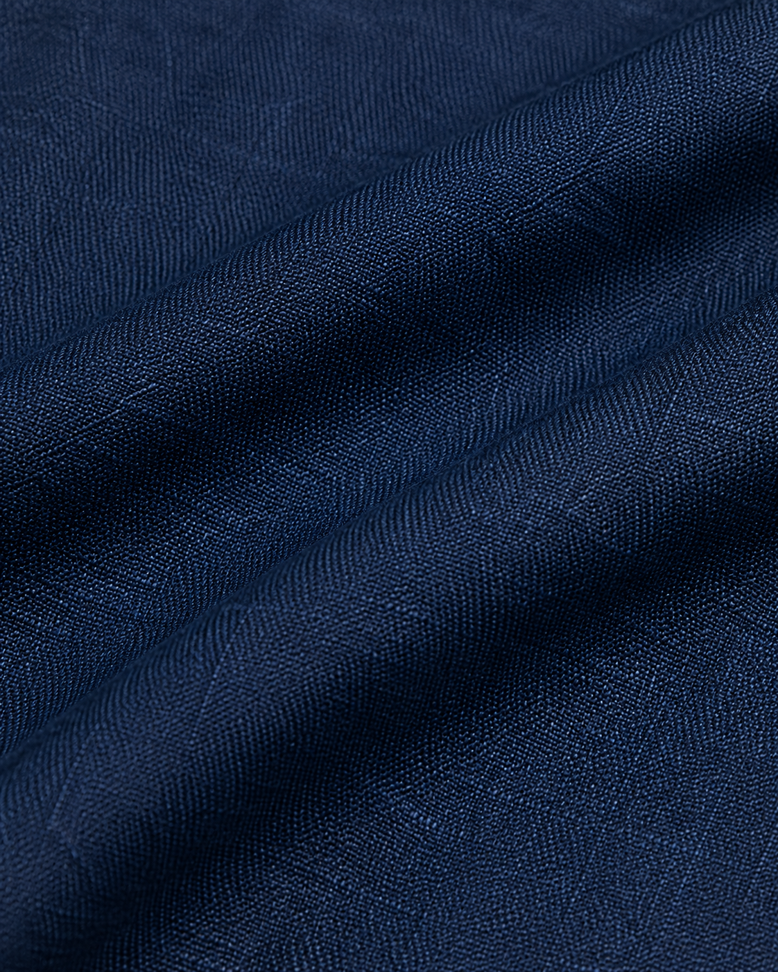 Midnight Blue Linen Shirt