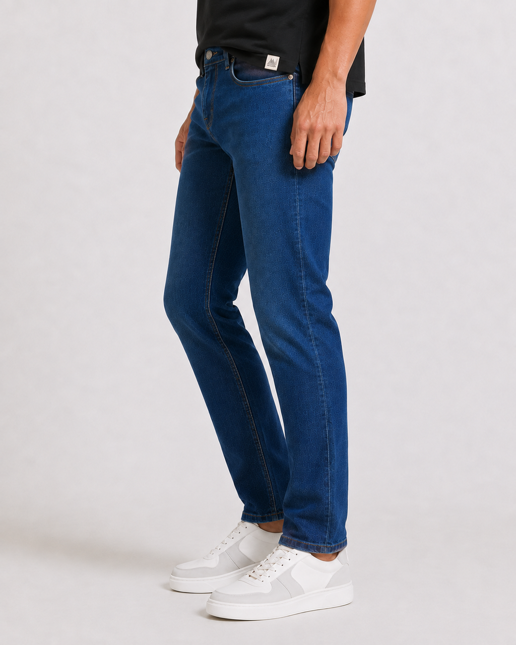 Dark Blue Slim Fit Denim