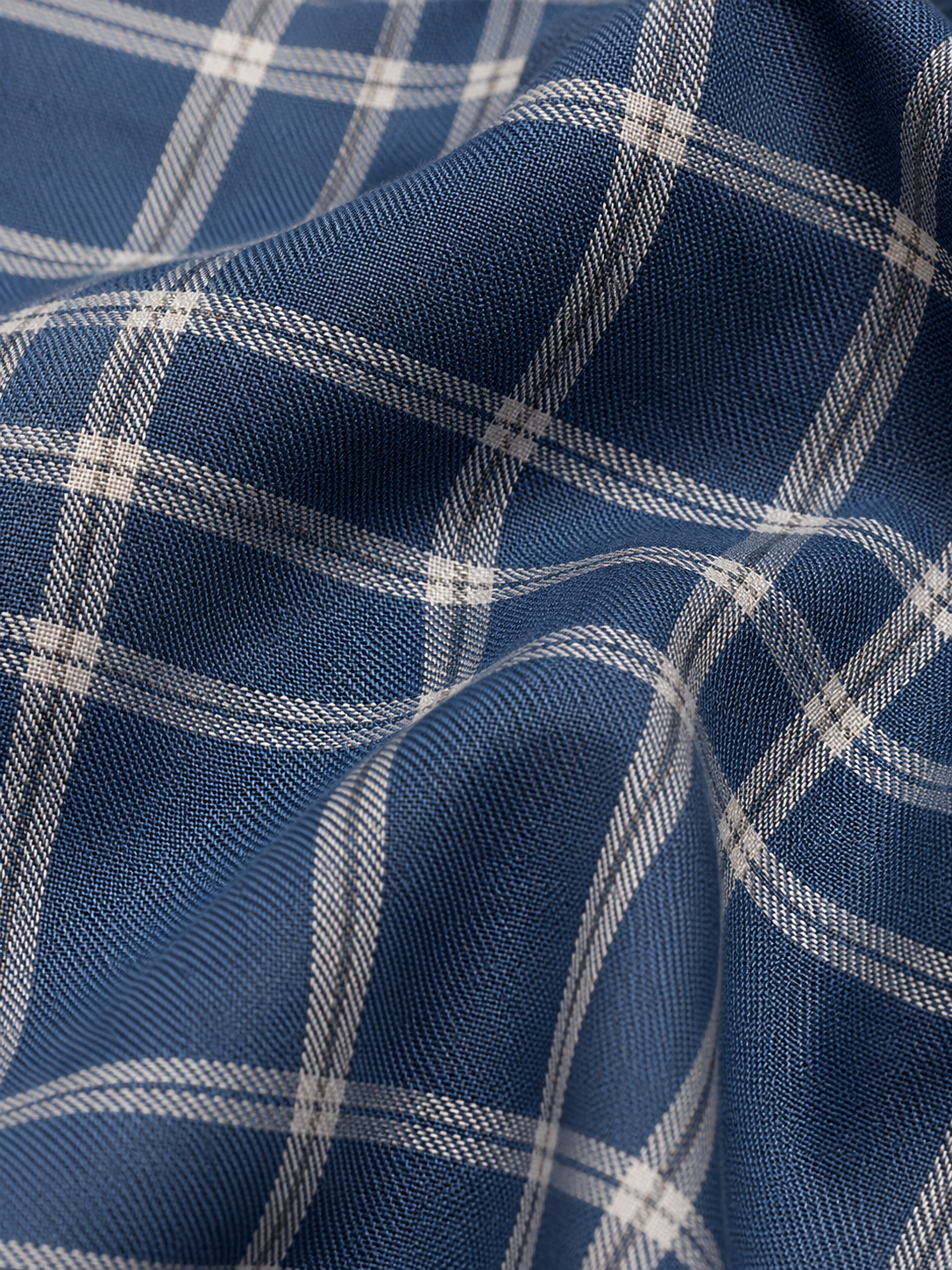 Graphite Blue Jacquard Shirt