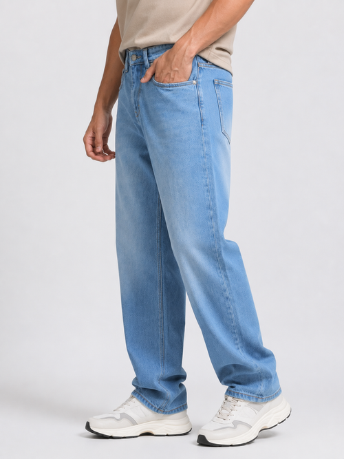 Classic Blue Baggie Fit Denim