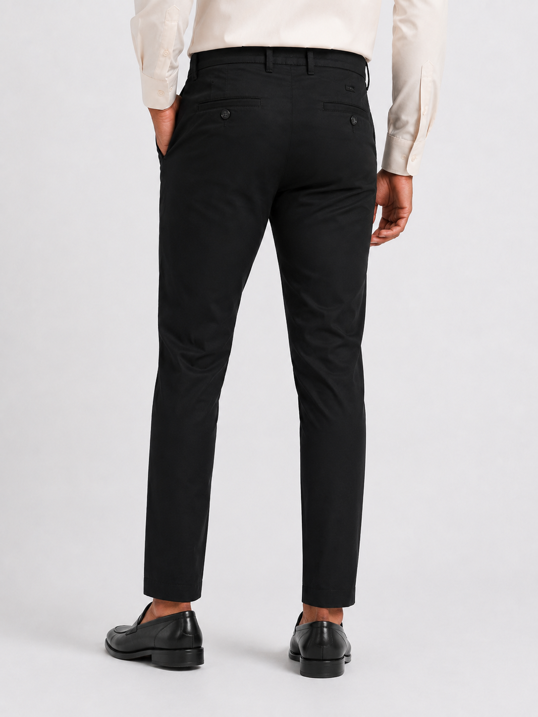 Jet Black Giza Trouser