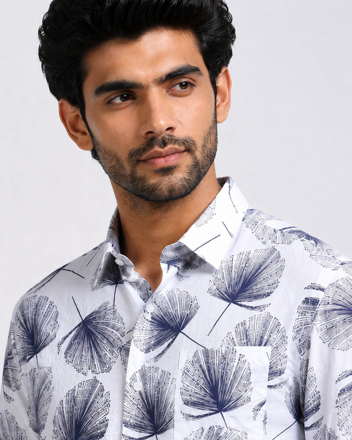 Coastal Ginkgo Artisan Shirt