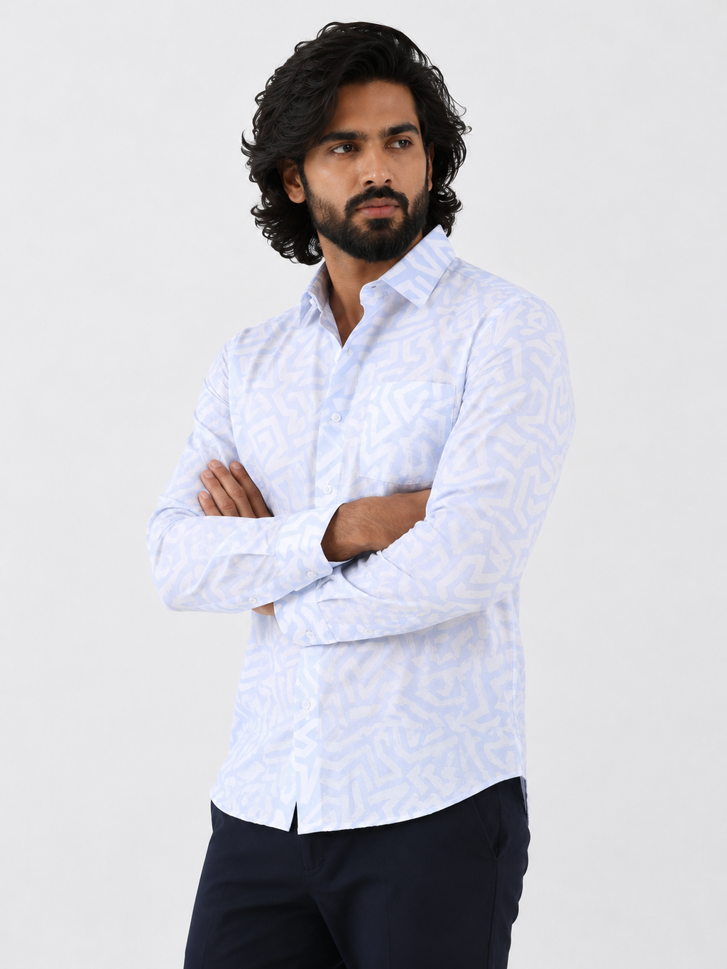 Lavender Mist Artisan Shirt