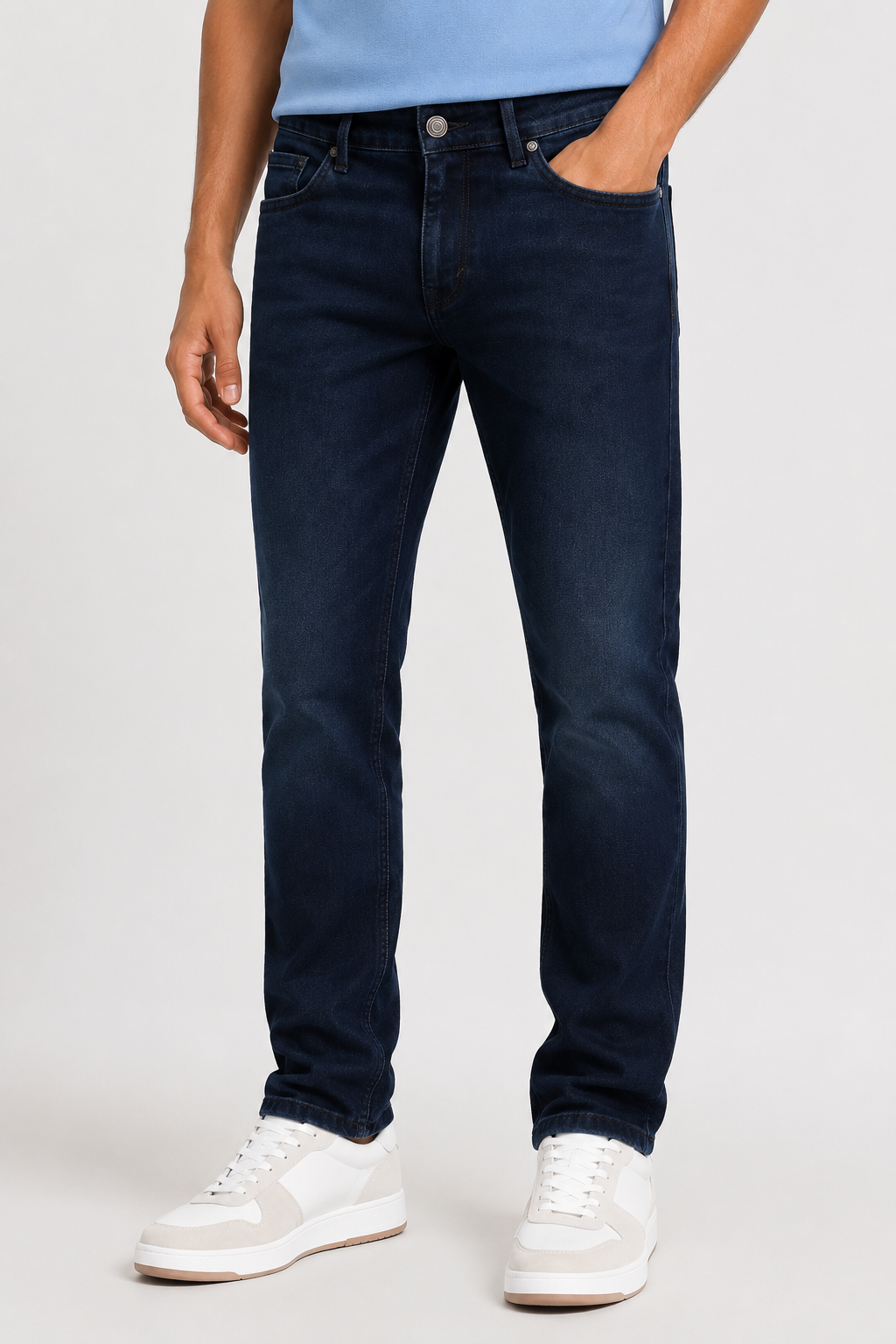 Eclipse Blue Slim Fit Denim