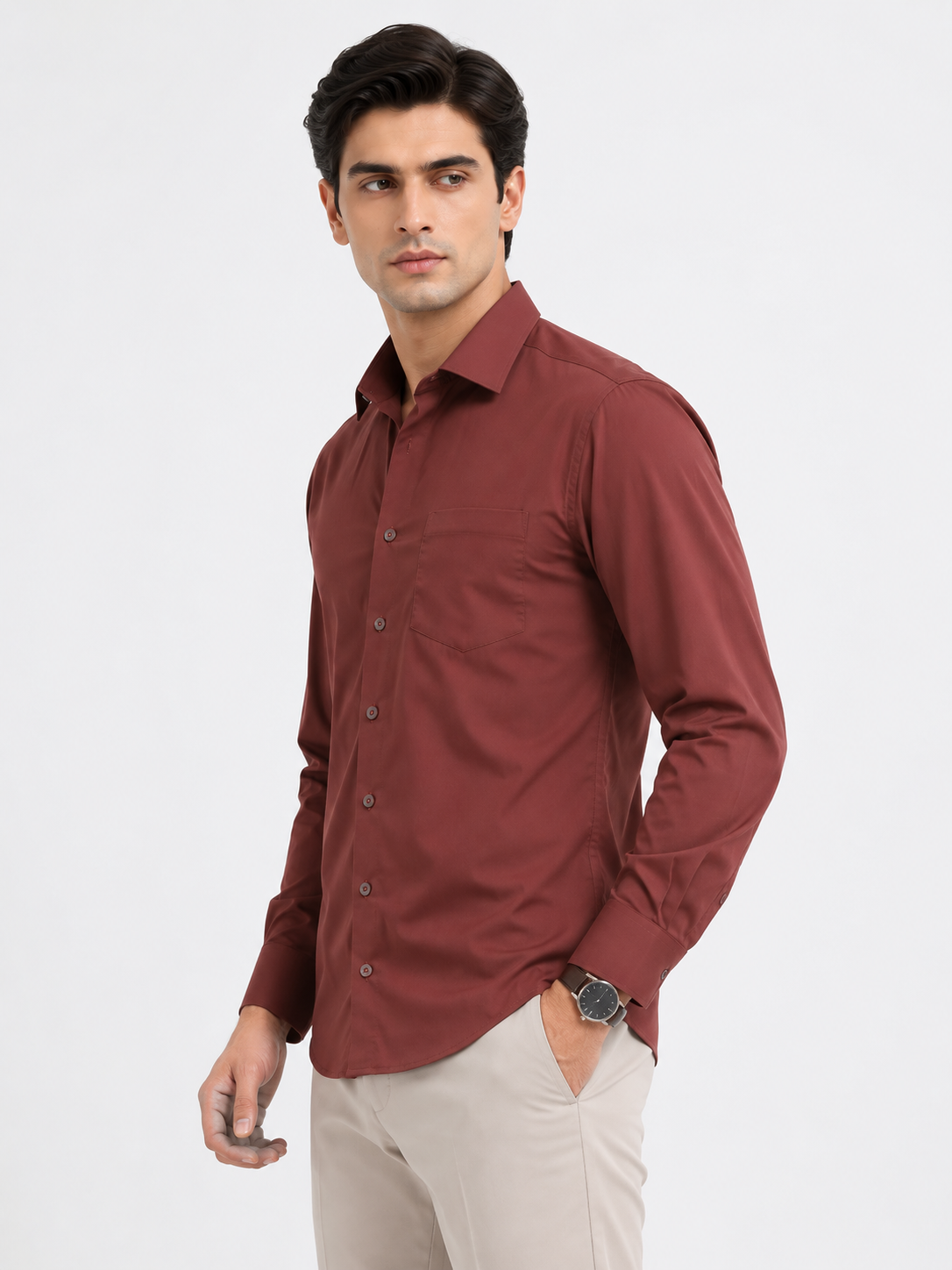 Marsala Royale Signature Shirt