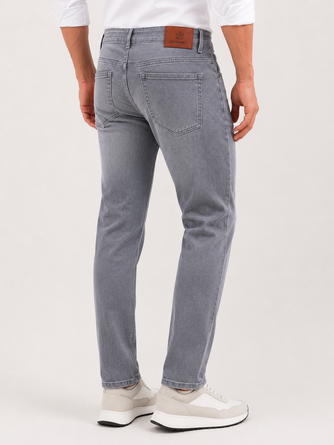 Charcoal Grey Slim Fit Denim