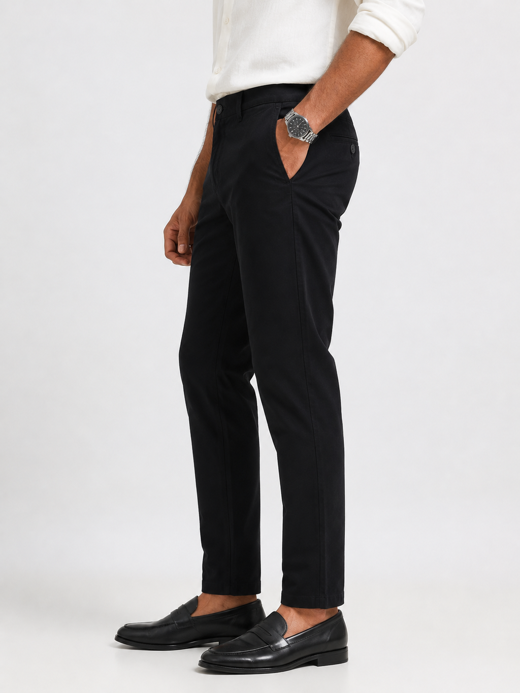 Deep Navy Stretch Trouser