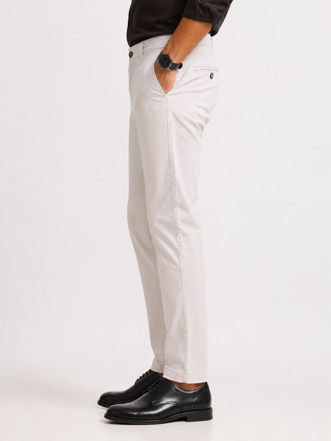 White Twill Trouser