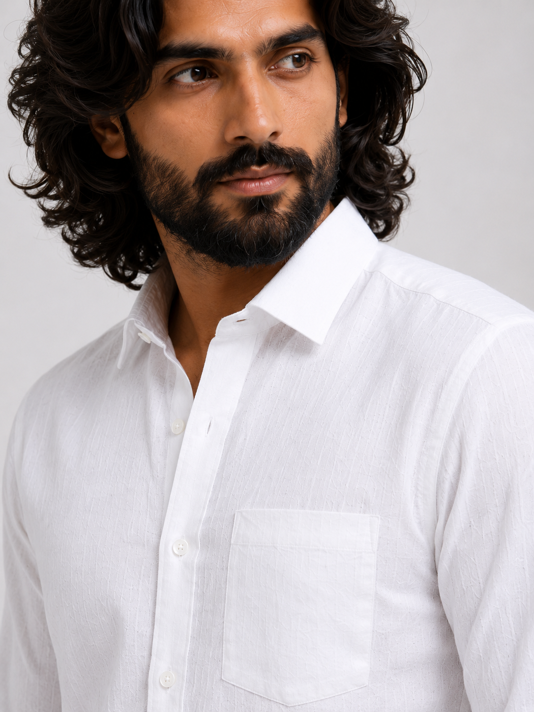 Arctic Breeze Linen Shirt