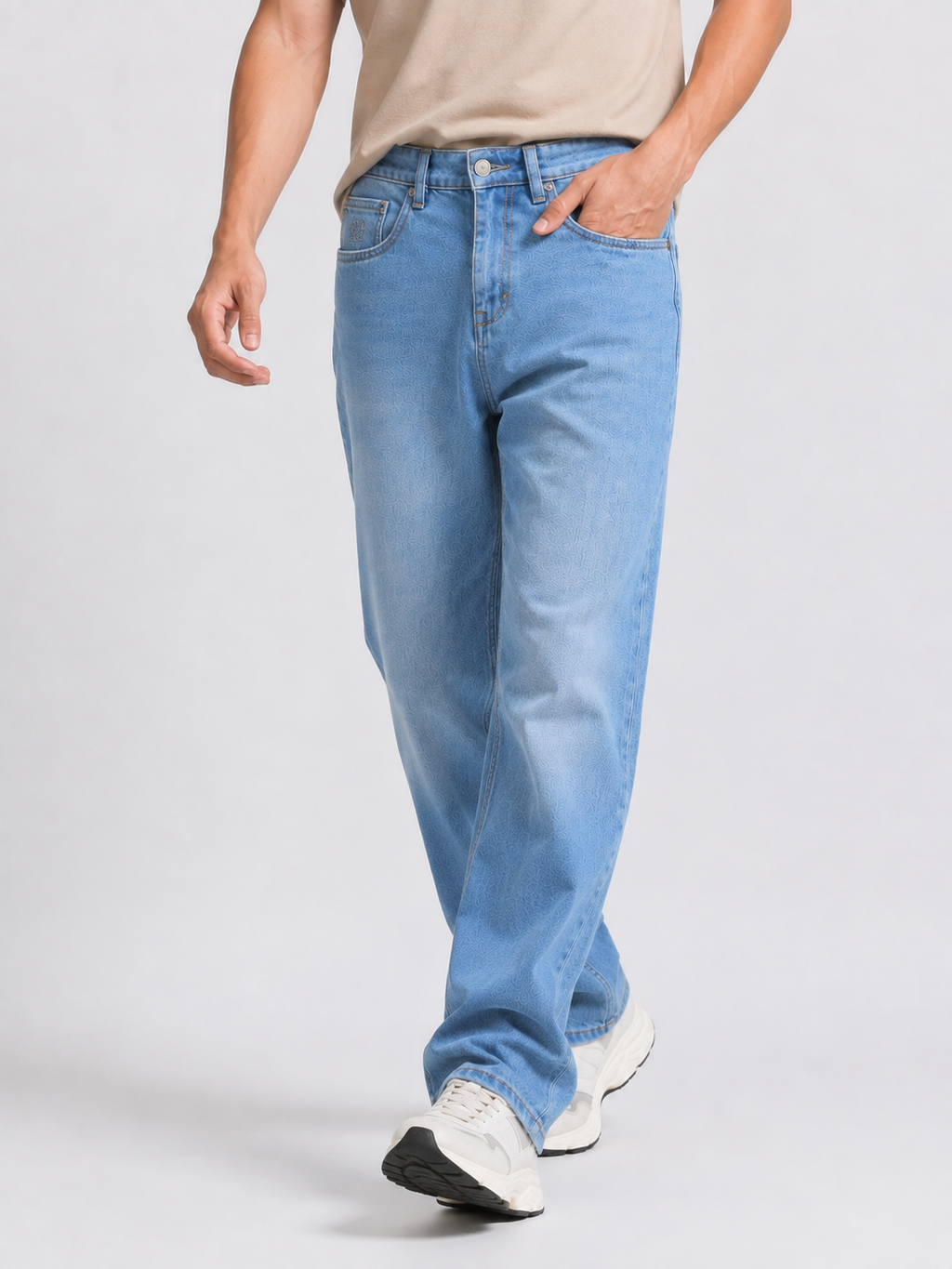 Classic Blue Baggie Fit Denim