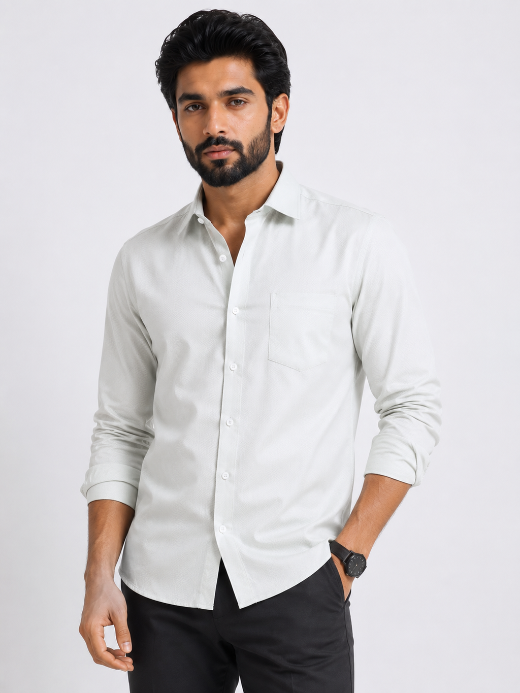 Frost Grain Artisan Shirt