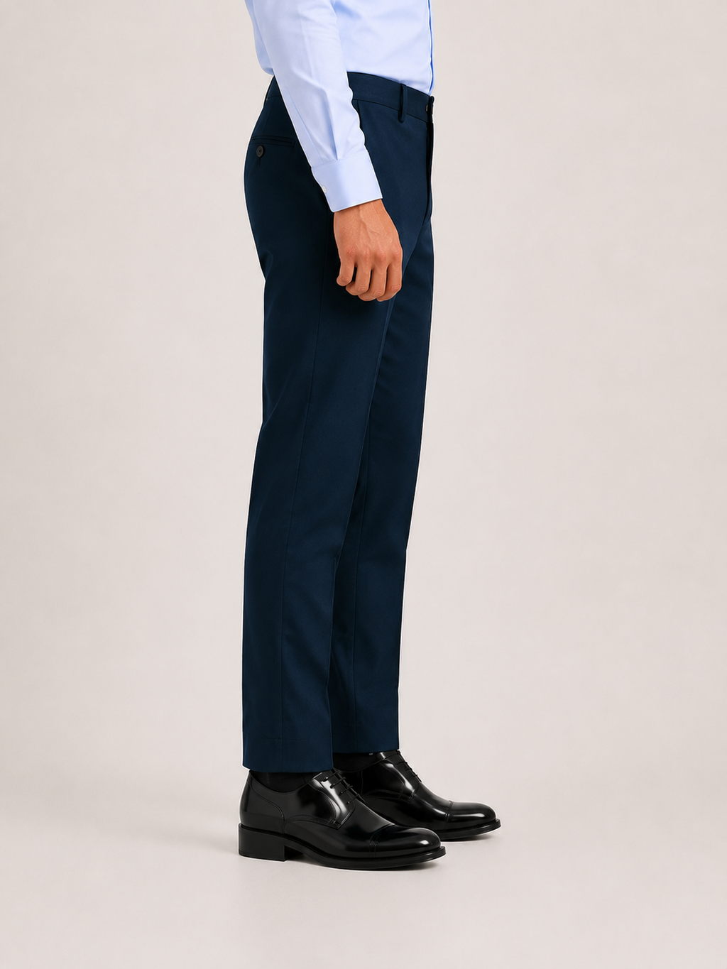 Blue Infinite 4-Way Stretch Formal Trouser