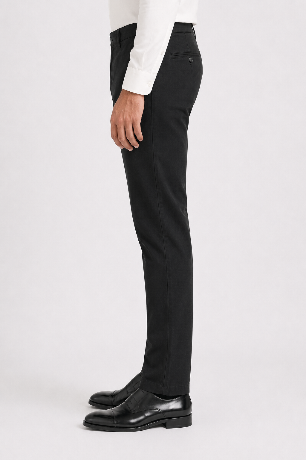 Dark Green Dobby Trouser