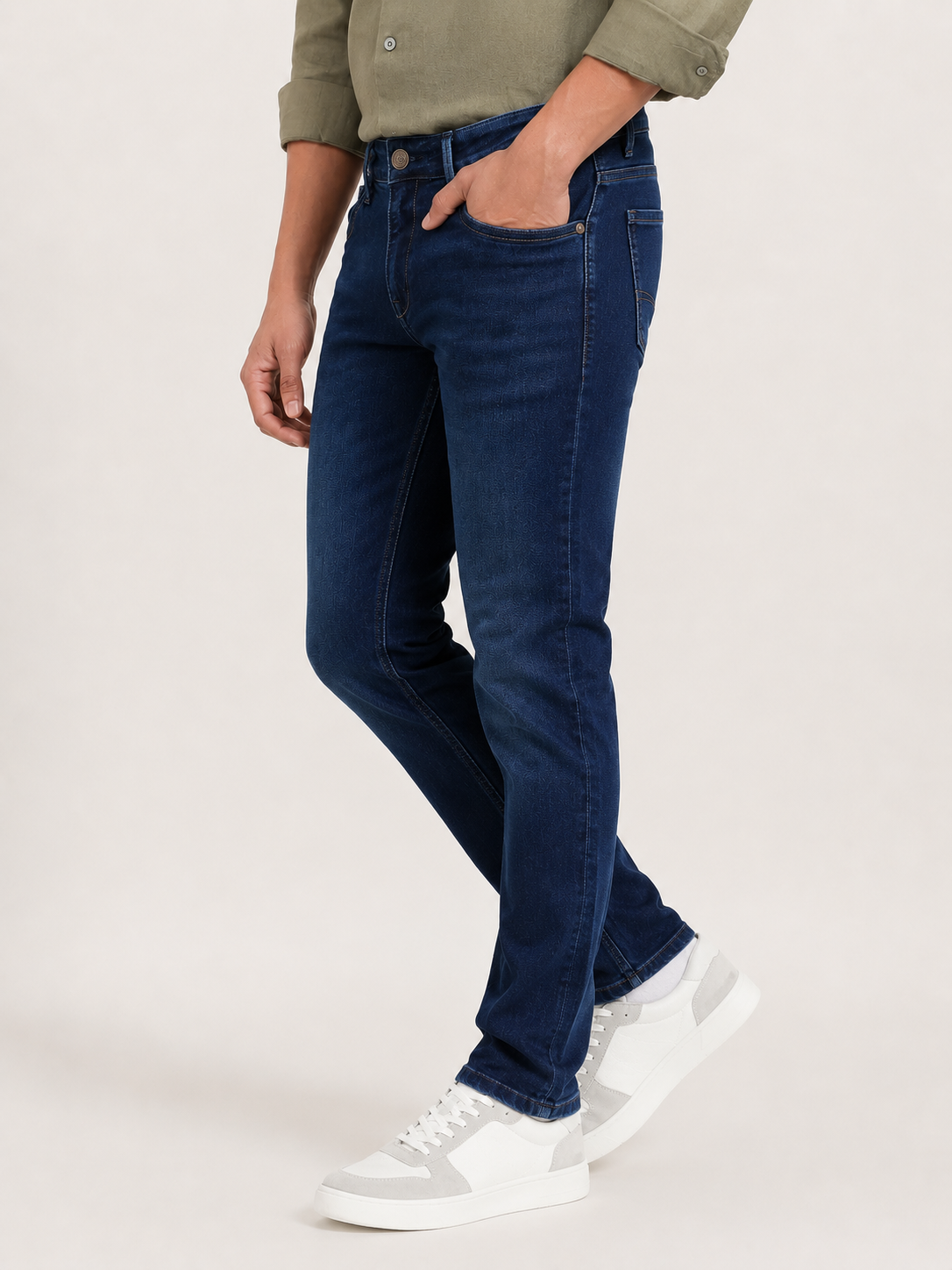 Indigo Blue Slim Fit Denim