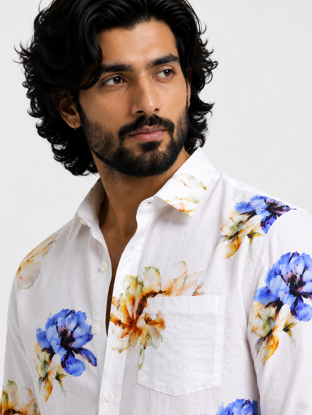 Riviera Bloom Artisan Shirt