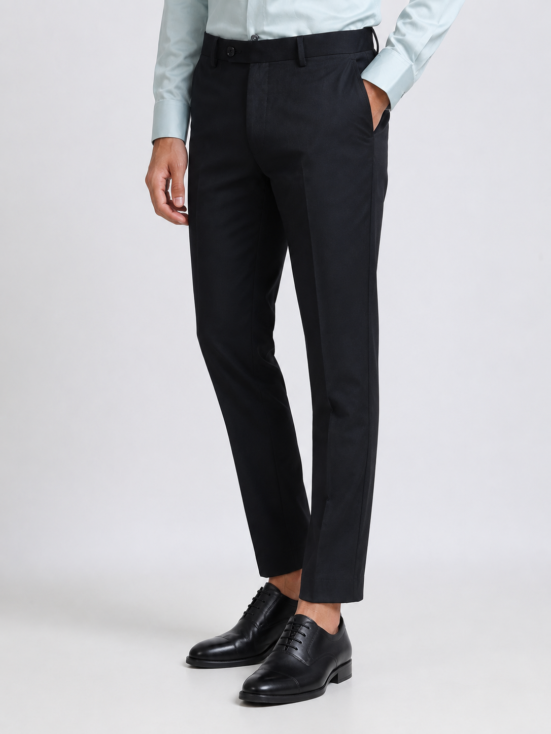 Midnight Navy 4-Way Stretch Formal Trouser